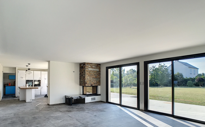 Chantier de peinture intérieure effectué par un peintre à Castelsarrasin