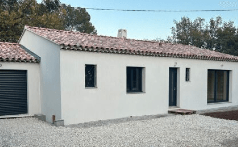 Travaux de peinture extérieure réalisés sur une maison à Montauban